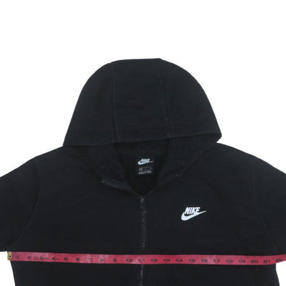 Mens UK Size XS Nike Black Full Zip Hoodie