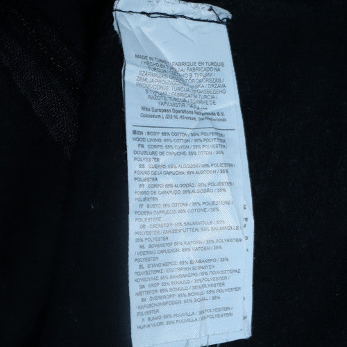 Mens UK Size XS Nike Black Full Zip Hoodie