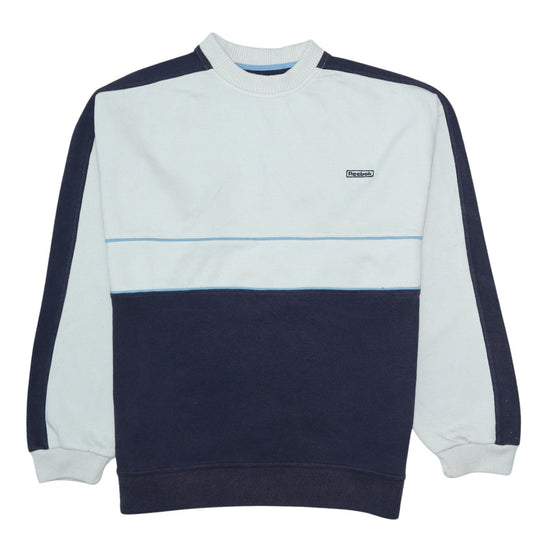 Mens UK Size XL Reebok Blue Pullover Sweatshirt