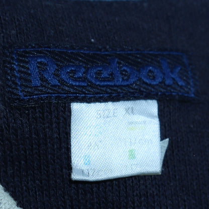 Mens UK Size XL Reebok Blue Pullover Sweatshirt