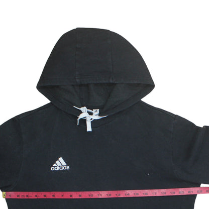 Mens UK Size M adidas Black Pullover Hoodie