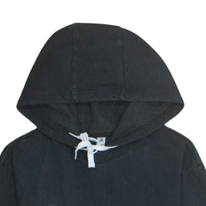 Mens UK Size M adidas Black Pullover Hoodie