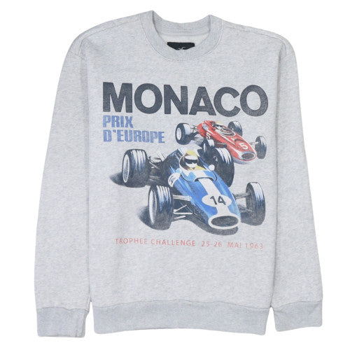 Mens UK Size M Hollister Grey Pullover Sweatshirt
