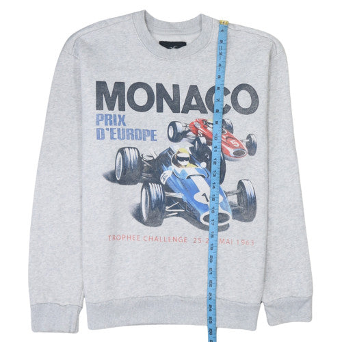 Mens UK Size M Hollister Grey Pullover Sweatshirt