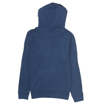 Mens UK Size M Hollister Blue Pullover Hoodie