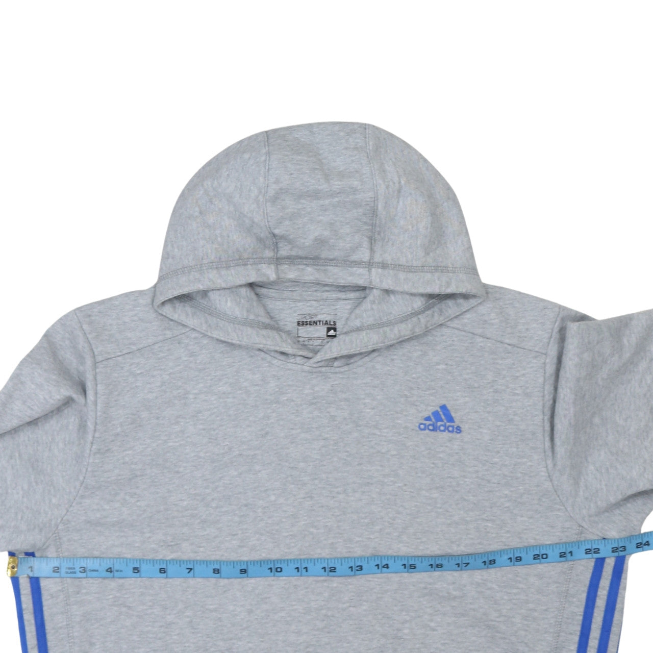 Mens UK Size M adidas Grey Pullover Hoodie