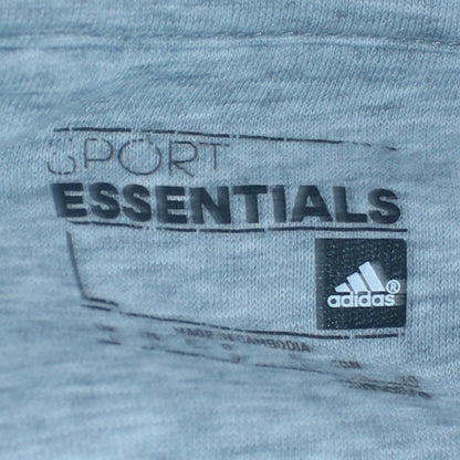 Mens UK Size M adidas Grey Pullover Hoodie