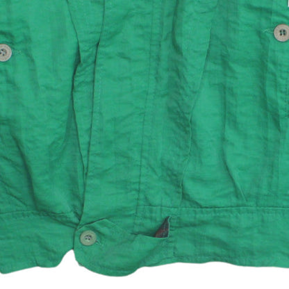 Broz Brother's Men's Green Cotton Bomber Jacket Size L Vintage