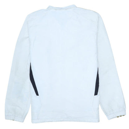 Teens UK Size 12A adidas White Full Zip Sweatshirt