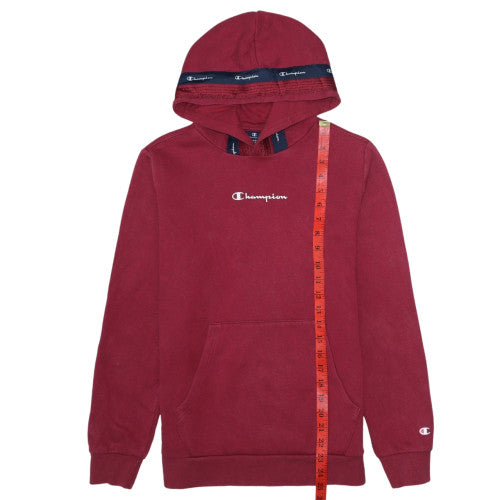Teens UK Size XL Champion Red Pullover Hoodie
