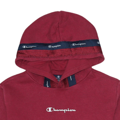 Teens UK Size XL Champion Red Pullover Hoodie