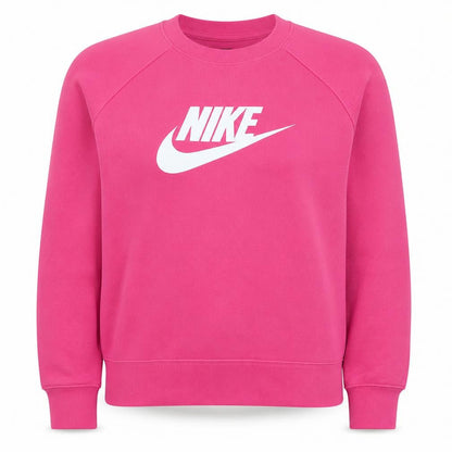 Womens UK Size M Nike Pink Pullover Sweatshirt