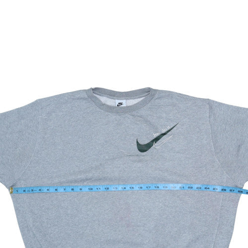 Mens UK Size L Nike Grey Pullover Sweatshirt