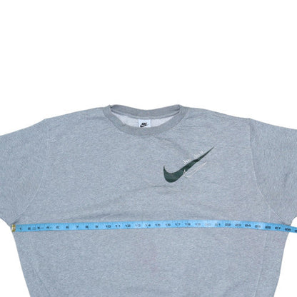 Mens UK Size L Nike Grey Pullover Sweatshirt