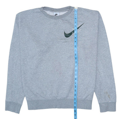 Mens UK Size L Nike Grey Pullover Sweatshirt