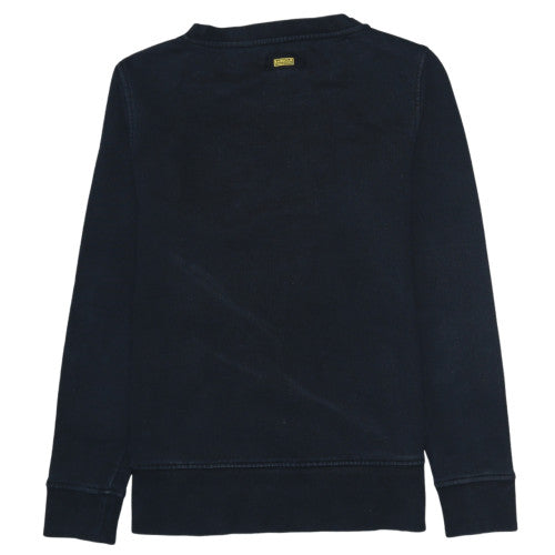 Womens UK Size 10 Barbour International Black Pullover Sweatshirt