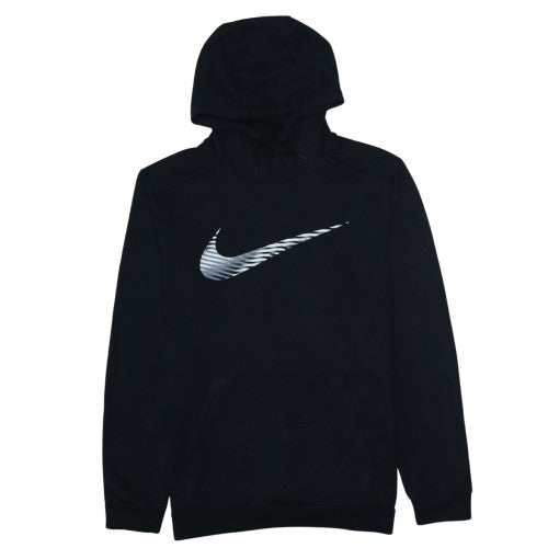 Mens UK Size M Nike Black Pullover Hoodie