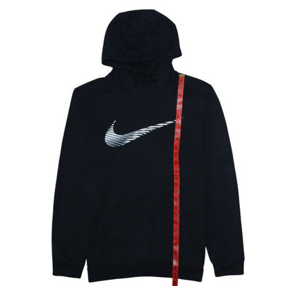 Mens UK Size M Nike Black Pullover Hoodie