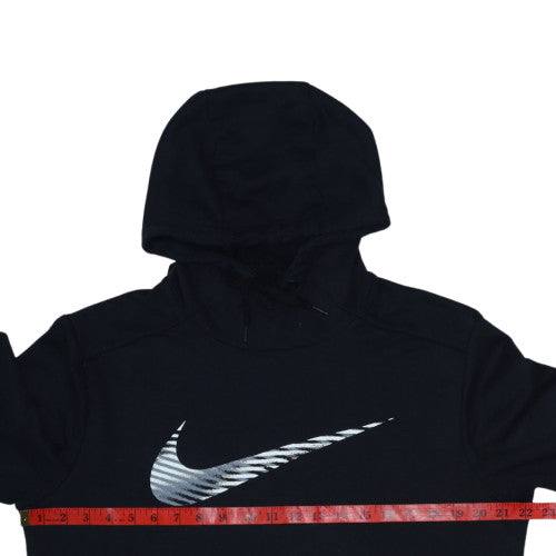 Mens UK Size M Nike Black Pullover Hoodie
