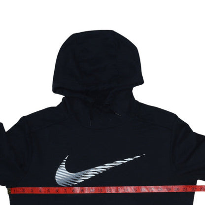 Mens UK Size M Nike Black Pullover Hoodie