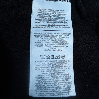Mens UK Size M Nike Black Pullover Hoodie