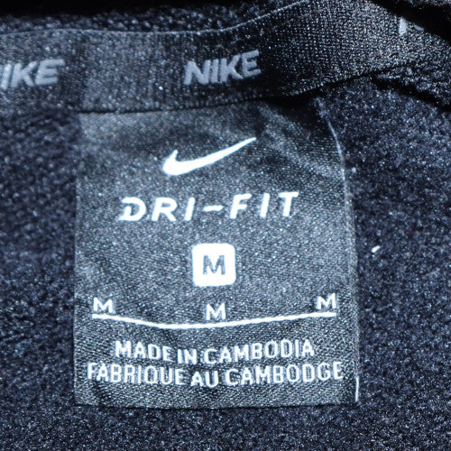 Mens UK Size M Nike Black Pullover Hoodie