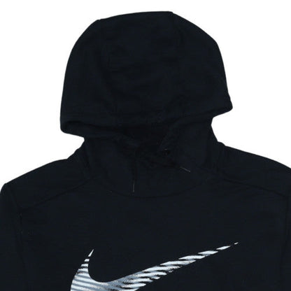 Mens UK Size M Nike Black Pullover Hoodie