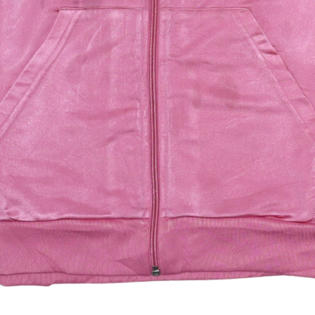Womens UK Size L adidas Pink Full Zip Sweatshirt