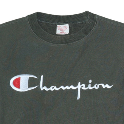 Mens UK Size S Champion Green Pullover Sweatshirt