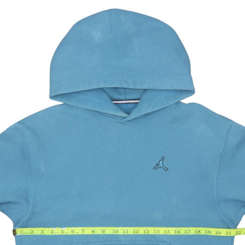 Mens UK Size M Jordan Blue Pullover Hoodie