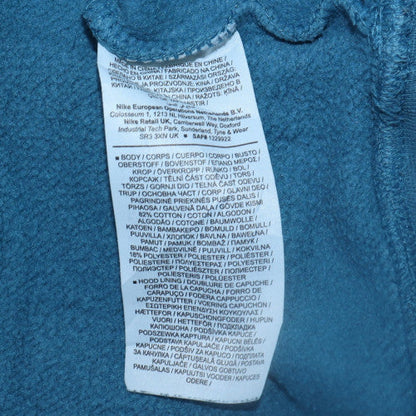 Mens UK Size M Jordan Blue Pullover Hoodie