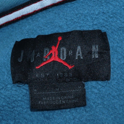Mens UK Size M Jordan Blue Pullover Hoodie