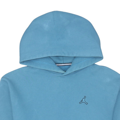 Mens UK Size M Jordan Blue Pullover Hoodie