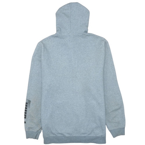 Mens UK Size XL PUMA Grey Full Zip Hoodie
