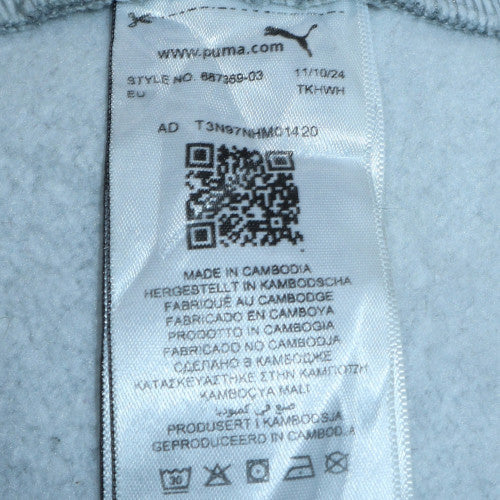 Mens UK Size XL PUMA Grey Full Zip Hoodie