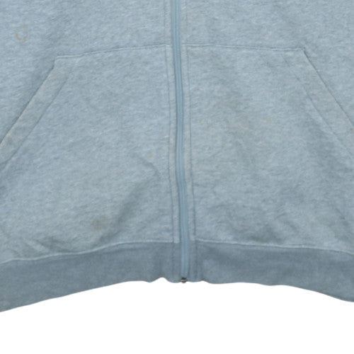 Mens UK Size XL PUMA Grey Full Zip Hoodie