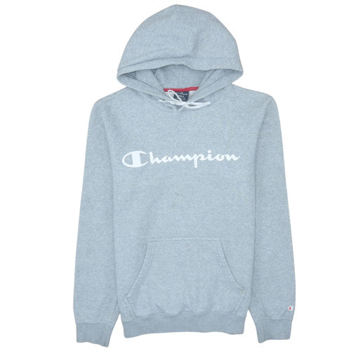 Mens UK Size S Champion Grey Pullover Hoodie