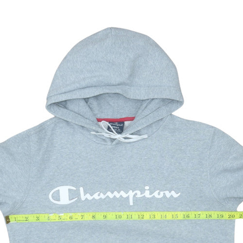 Mens UK Size S Champion Grey Pullover Hoodie
