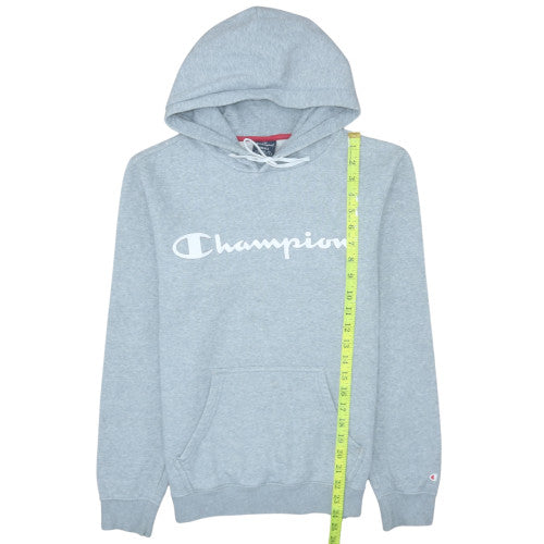Mens UK Size S Champion Grey Pullover Hoodie