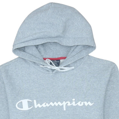 Mens UK Size S Champion Grey Pullover Hoodie