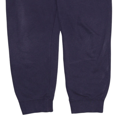 Nike Women's Blue Jogger Sweatpants M Fleece Tapered Athletic Trousers