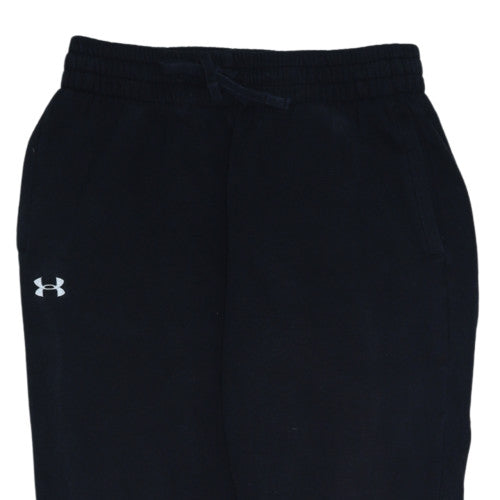 Mens UK Size M Under armour Regular Fit Jogger Black Trousers
