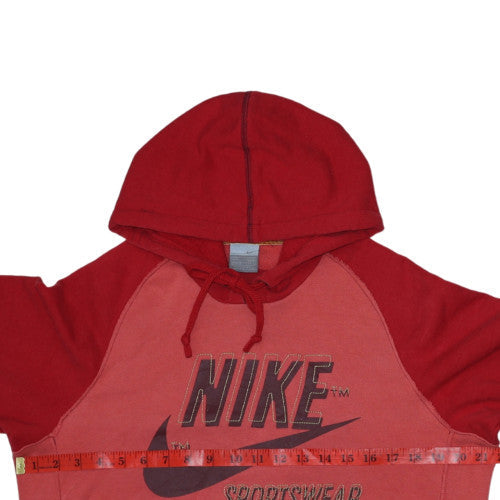 Mens UK Size S Nike Red Pullover Hoodie