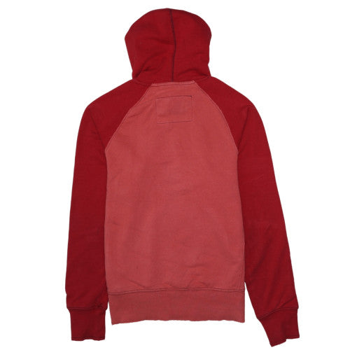 Mens UK Size S Nike Red Pullover Hoodie