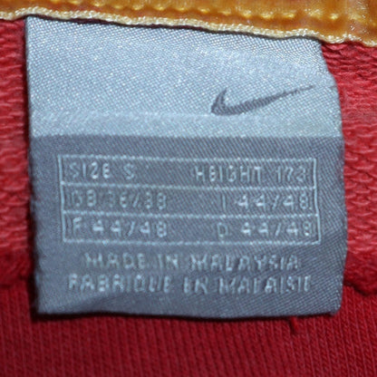 Mens UK Size S Nike Red Pullover Hoodie