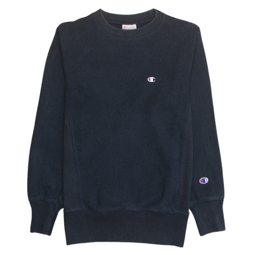 Mens UK Size XS Champion Black Pullover Sweatshirt