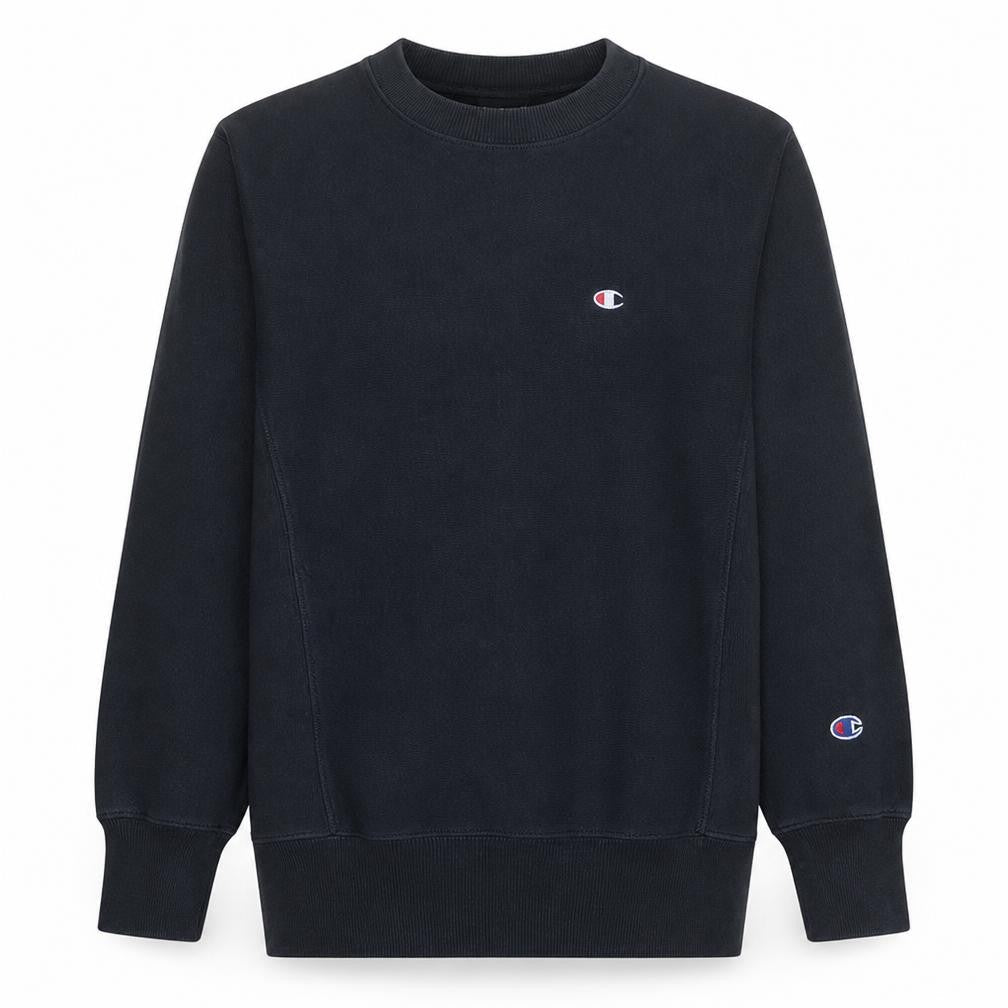 Mens UK Size XS Champion Black Pullover Sweatshirt