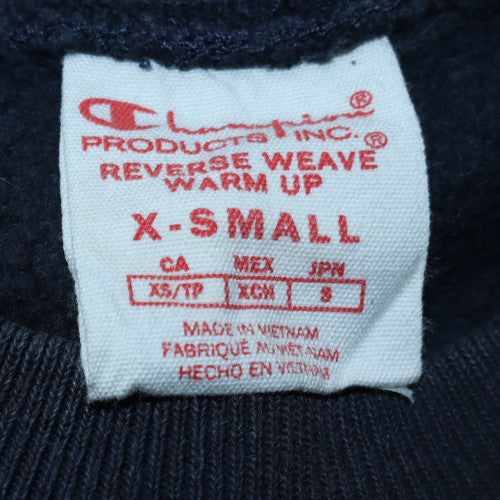 Mens UK Size XS Champion Black Pullover Sweatshirt