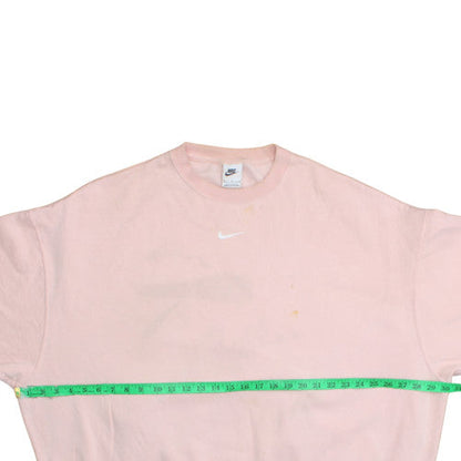 Womens UK Size M Nike Pink Pullover Sweatshirt