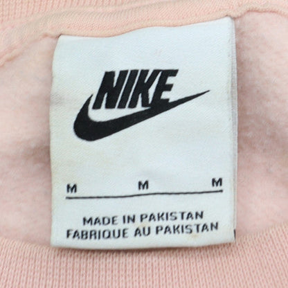 Womens UK Size M Nike Pink Pullover Sweatshirt